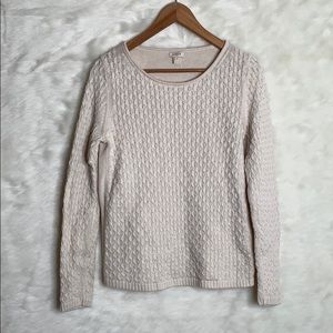 🔴5/$25 J.Crew Factory Textured Knit Sweater